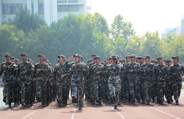 星火三十一连方队 星火三十一连方队