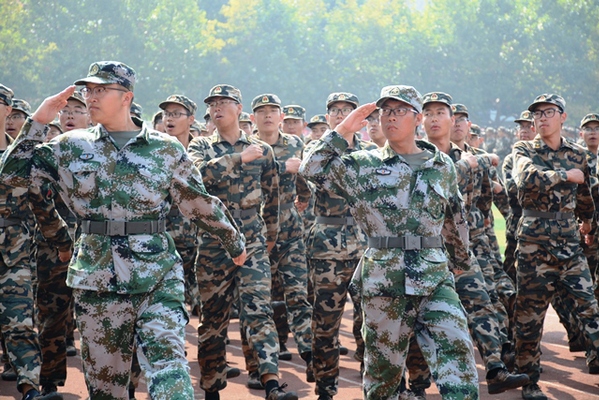 凌云三十连方方队 凌云三十连方方队