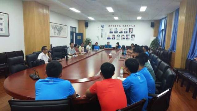 应化系毕业生代表座谈会现场