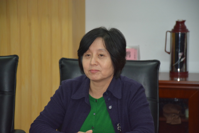 副院长刘欣梅分享自己的感受 宋雨寒摄影