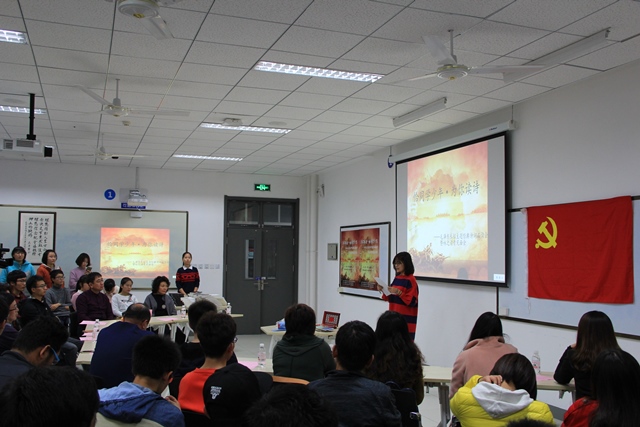 学生朗诵原创诗歌 魏孟吉摄影