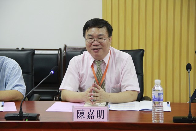 台湾大同大学教授陈嘉明致辞  孙运景摄影